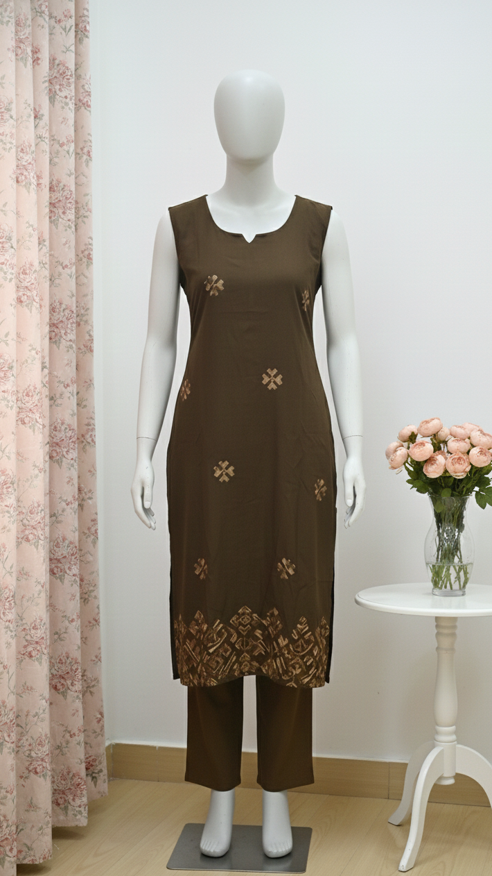 Olive Green Co-ord Set