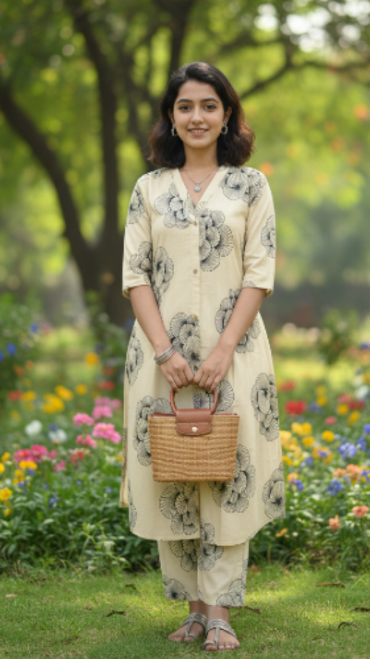 Off White Co-Ord Sets